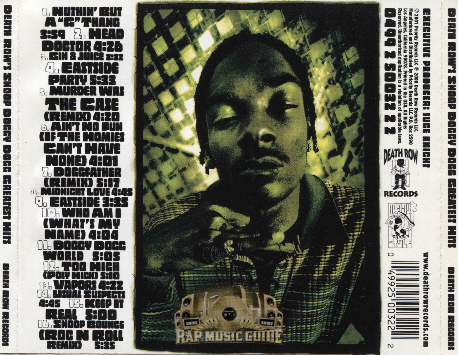 Snoop Doggy Dogg - Greatest Hits: CD | Rap Music Guide